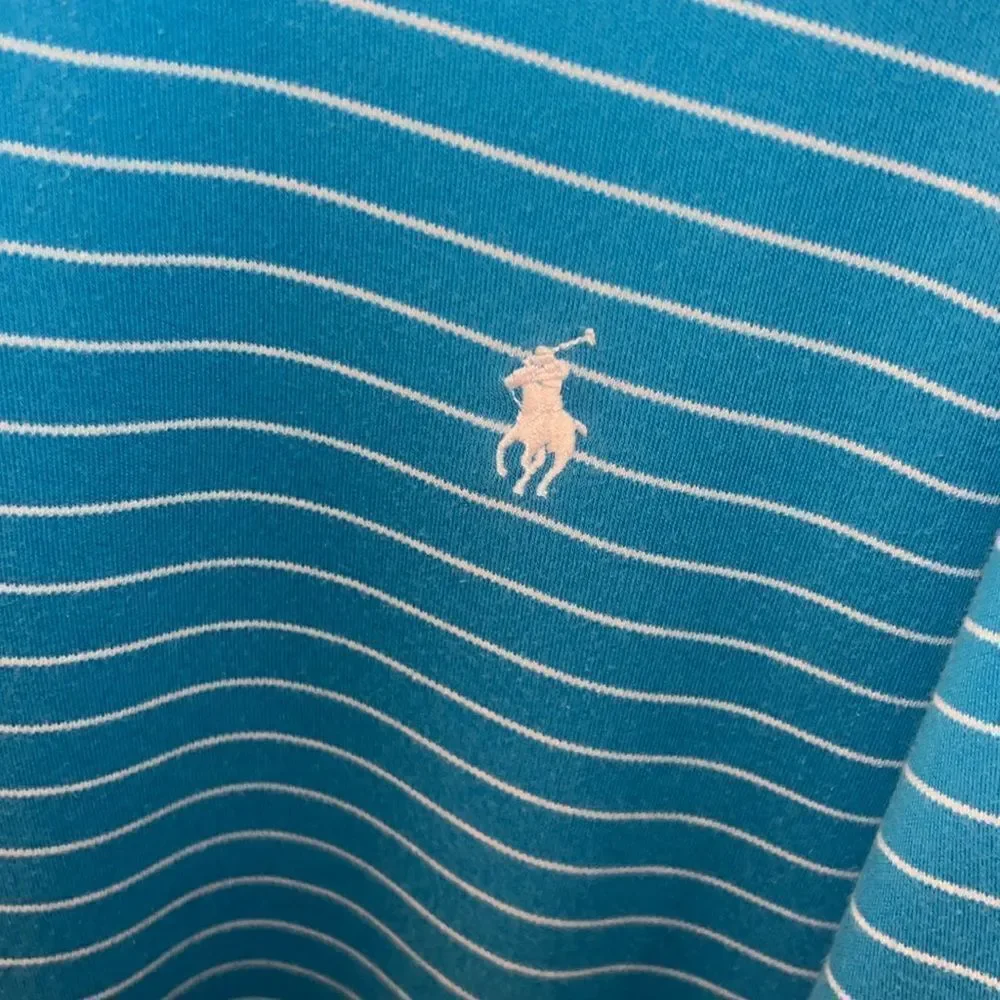 Polo Ralph Lauren shirt blue white